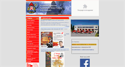 Desktop Screenshot of kozienicestraz.pl